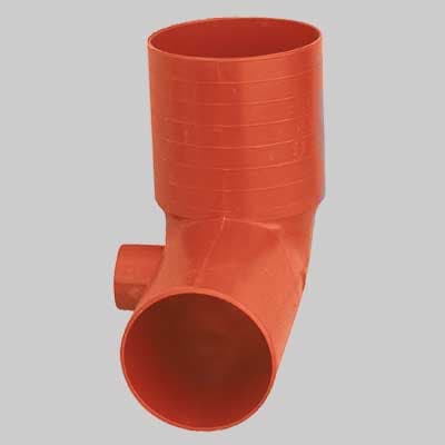 Curva WC Alta 1 Innesto Destro 100 x 40 Made in Italy - 2