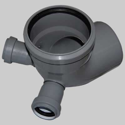 Curva Htb Angolo 875 ° con Doppio Attacco 110 x 4040 Wavin - 2