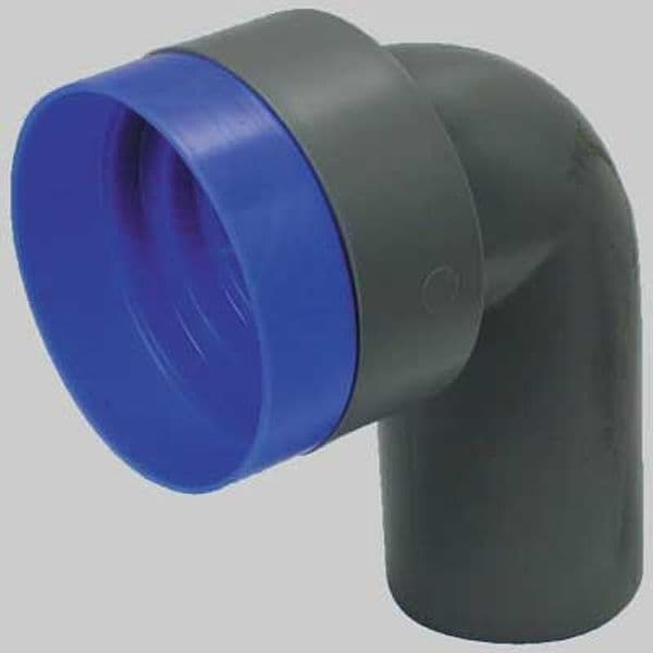 Curva Tecnica con Tappo Dm. 40 Morsetto 53 x 5040 Wavin - 2