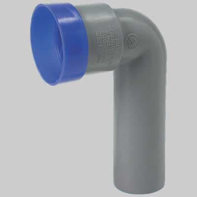 Curva Tecnica Prolungata con Tappo Dm. 40 Morsetto 46 x 26 x 32 Made - 2