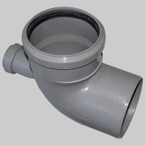 Curva Htb Angolo 875 ° con Attacco Frontale 110 x 40 Wavin - 2