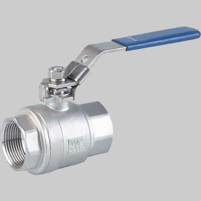 Valvola a Sfera F in Acciaio INOX Lucchettabile 1 Made in Italy - 2