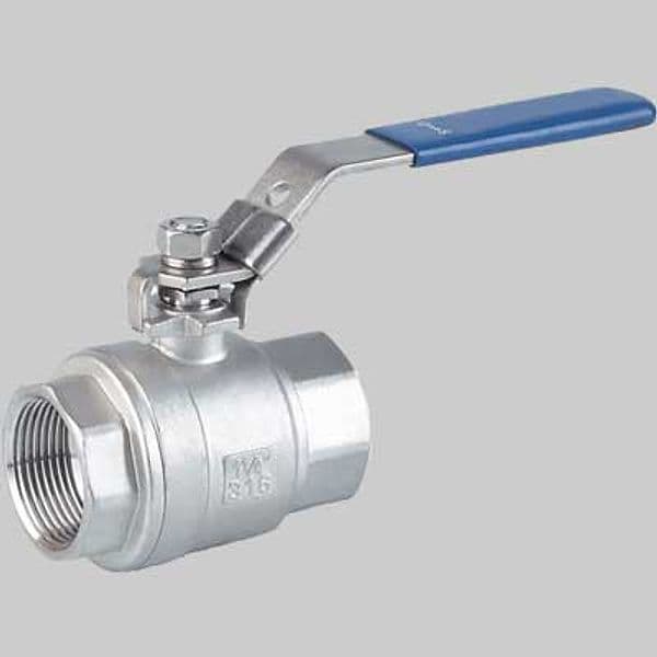 Valvola a Sfera F in Acciaio INOX Lucchettabile 1/2 Made in Italy