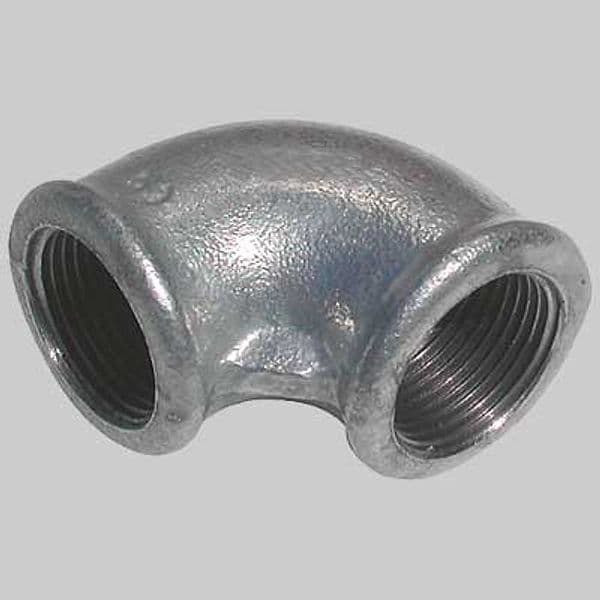 Gomito Femmina Zincato 1 Made in Italy