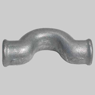 Curva a Sorpasso Femmina Zincata 1/2 Made in Italy - 2
