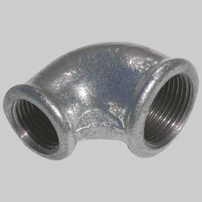 Gomito Ridotto Femmina Zincato 1¼ x 1 Made in Italy - 2