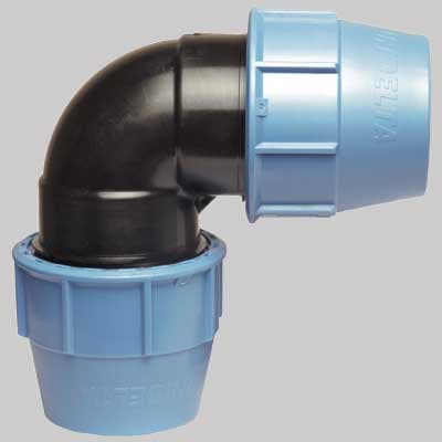 Gomito Doppio Plastica 32 Unidelta - 2