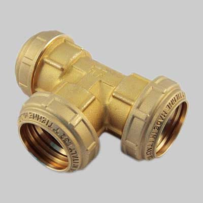 Raccordo Tee PN 25 Cobraring 32 x 32 x 32 Tiemme - 2