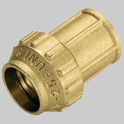 Raccordo Diritto Femmina Cobra Ring 50 x 1½ Tiemme - 2