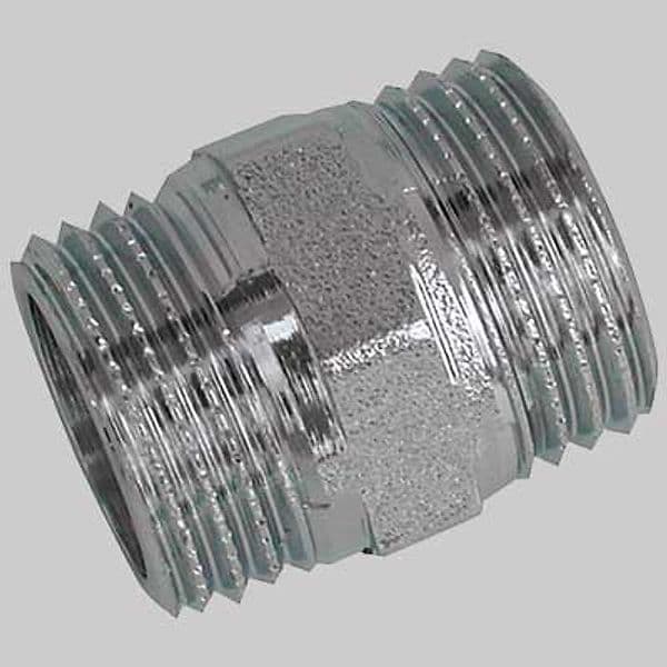 Niples Ottone Cromato 1 x 1 Made in Italy