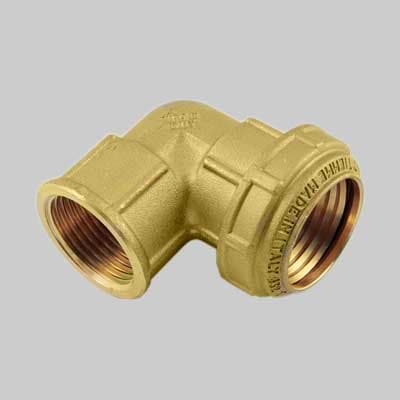 Raccordo Curvo Femmina PN 25 Cobraring 63 x 2 Tiemme - 2