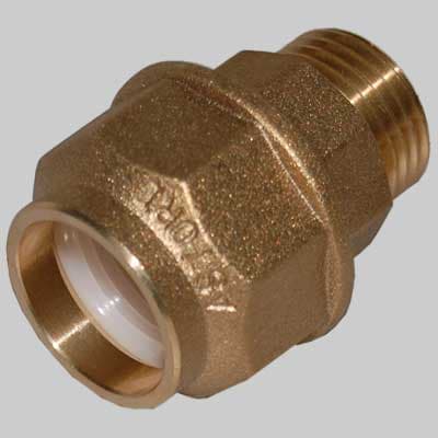 Raccordo Diritto Maschio Anello Resina 20 x ½ Astori - 2