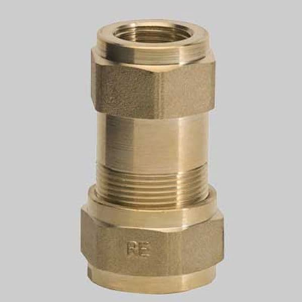 Raccordo Ottone per Tubo Ferro F 3/4 Amg Spa - 2