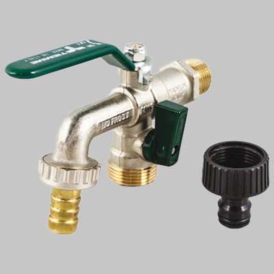Rubinetto Portagomma Duplex Tiemme - 2