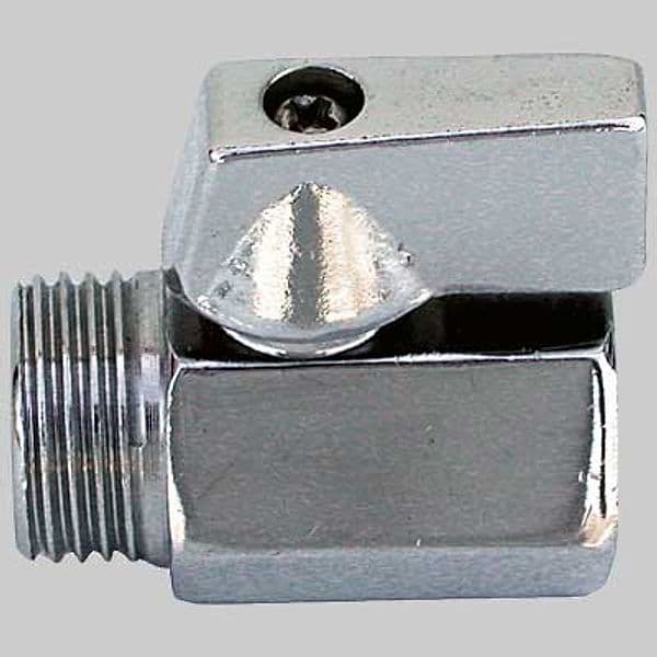 Rubinetto Minivalvola M F Cromata 1/2 Made in Italy - 2