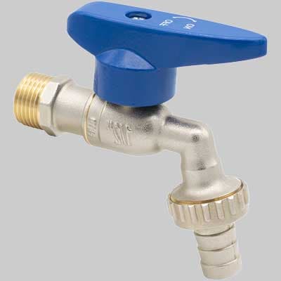 Rubinetto Portagomma a Sfera Antigelo con Leva in Alluminio Icma ½ - 2