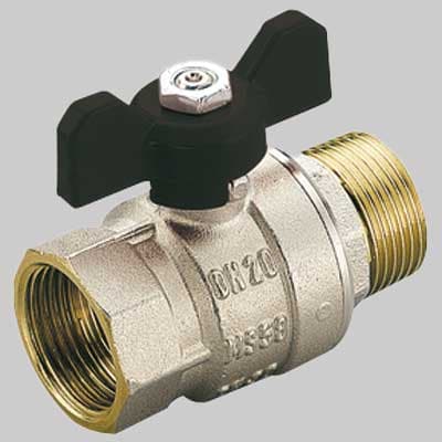Valvole a Sfera Passaggio Totale Mf Farfalla Alluminio 1 PN 40 Tiemme - 2