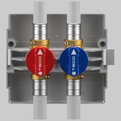 Valvola Incasso K4.0 Eurocono ¾ Teco - 2