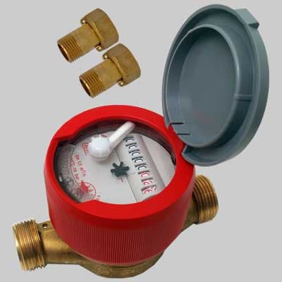 Contatore a Secco 8 Rulli per Acqua Calda Usc ½ Sisma - 2
