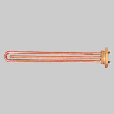 Resistenza a Tappo Diritta 1200 W 1¼ per Scald. Legna Made in Italy - 2
