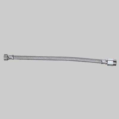 Tubo Flessibile INOX M ? Prolungato F ½ Cm 40 Made in Italy - 2
