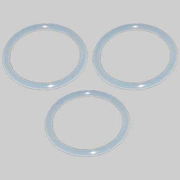 O Ring Silicone Bianco per Tappi Radiatori Made in Italy 1 1/4 Ø 56 Acciaio