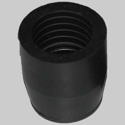 Manicotto in Gomma Nera per Giunzione Canotti Ø 40 x 40 Made in Italy - 2