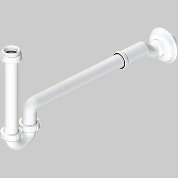 Sifone per Lavabo e Bidet Autopulente con Eccentrico 111 x 4 x DN 3240 l B - 2