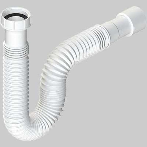 Tubo Flessibile ed Estensibile Attacco con Ghiera in Plastica 11/4 DN 3240 – L.B Plast