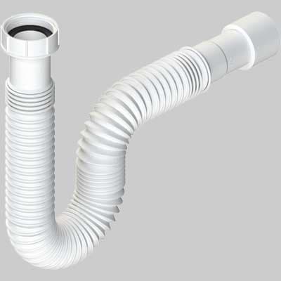 Tubo Flessibile ed Estensibile Attacco con Ghiera in Plastica 11/4 DN 3240 - 2