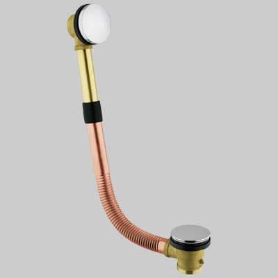 Colonna Scarico Vasca con Tappo a Scatto 1½ Normale L 45÷55 cm Cgs - 2