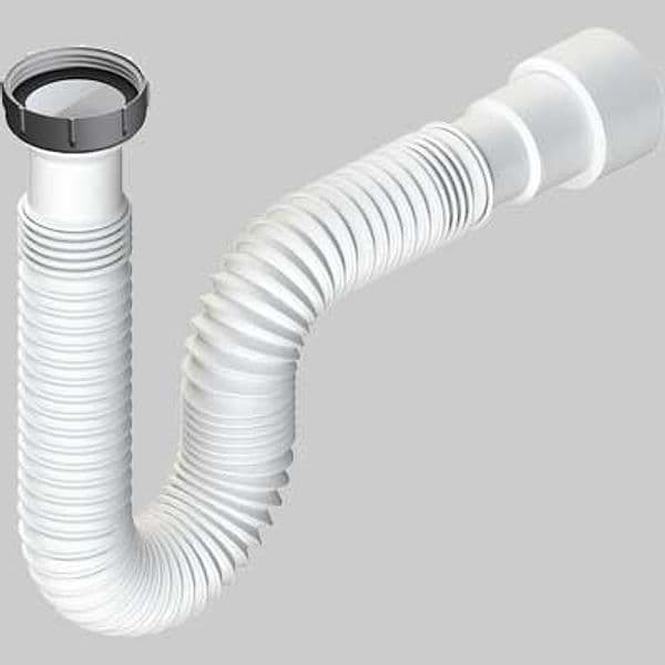 Tubo Flessibile ed Estensibile Attacco con Ghiera in Alluminio 11/2 Plus DN – L.B Plast