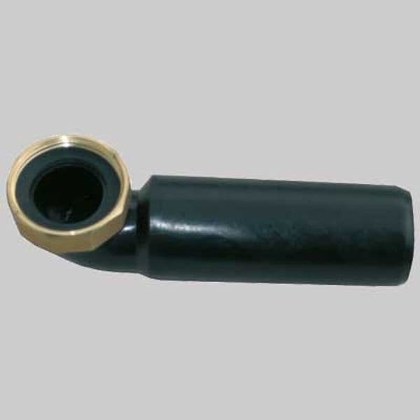 Codolo Curvo in Pehd con Dado in Ottone 11/4 Ø 40 Bonomini - 2