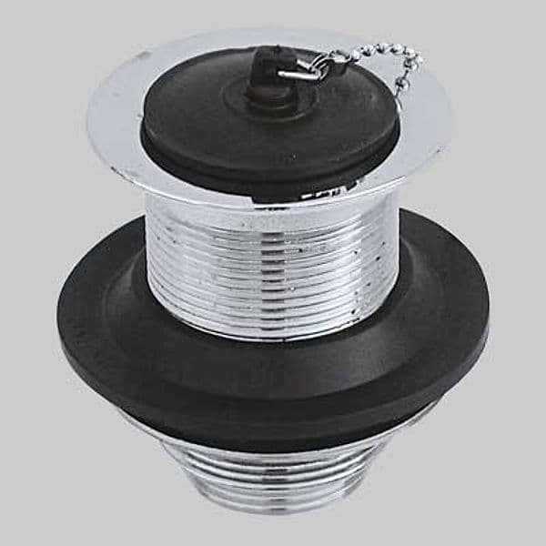 Pilettone Sifoide in Ottone Senza Troppo Pieno 1/4 Made in Italy - 2