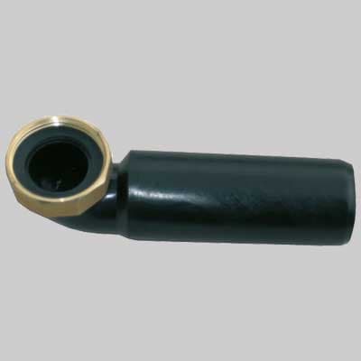 Codolo Curvo in Pehd con Dado in Ottone 11/2 Ø 40 Bonomini - 2
