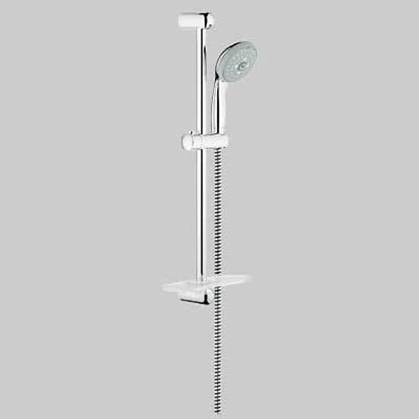 Asta Saliscendi Tempesta 4 Getti con Portasapone Grohe