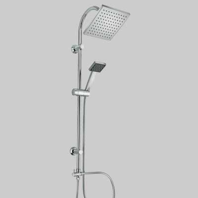 Set Colonna Quadra C3 Cromata Mamoli - 2
