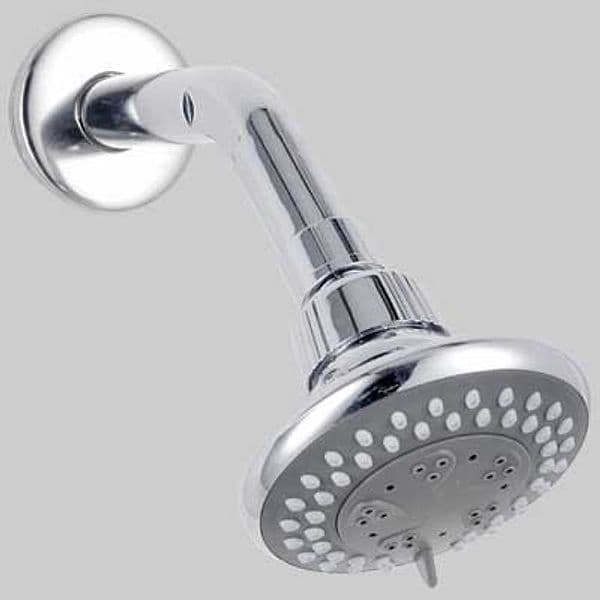 Braccio Doccia Alpino con Soffione in ABS 3 Getti 1/2 Cardinale - 2