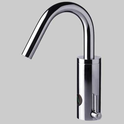 MISCELATORE LAVABO A FOTOCELLULA CANNA ALTA  Batterie 6 V     DMP - 2
