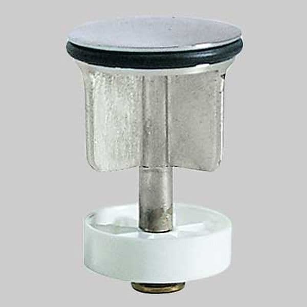 Tappo Salterello per Lavabo Bidet in Ottone Ø 39 11/4 Made in Italy