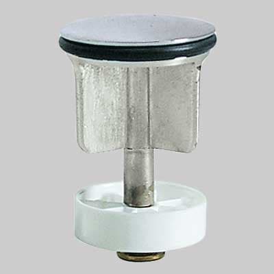 Tappo Salterello per Lavabo Bidet in Ottone Ø 39 1¼ Made in Italy - 2