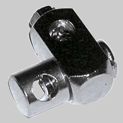 Snodo Doppio in Ottone Quadro Made in Italy 5 Pezzi - 2