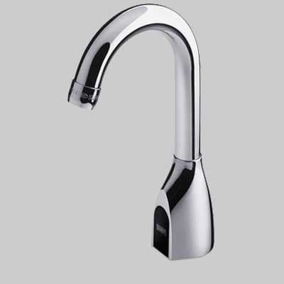 Rubinetto Lavabo a Fotocellula Canna Alta Batterie 6 V Dmp - 2