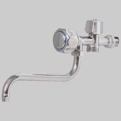 Rubinetto a Snodo con Attacco Lavatrice Cromo ½ x ¾ Bianchi Angelo & - 2