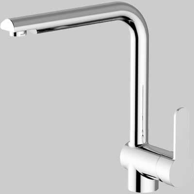 Rubinetto Miscelatore Lavello Easyfix Cromo Teorema - 2