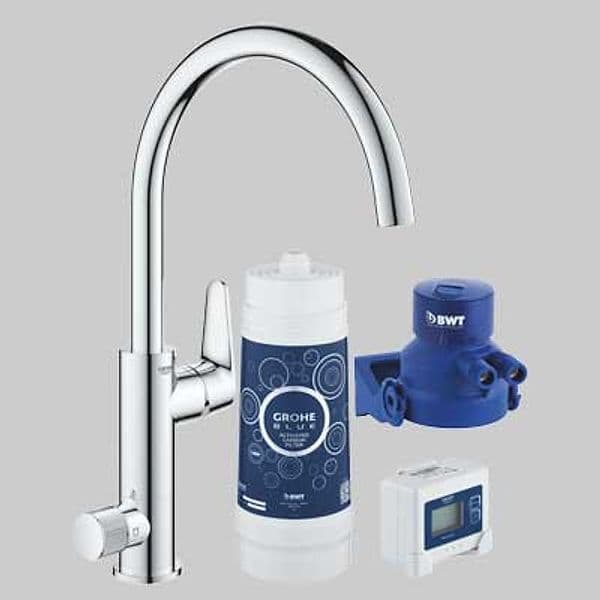 Kit Starter Miscelatore con Sistema di Filtrazione Blue Pure Baucurve Kit - 2