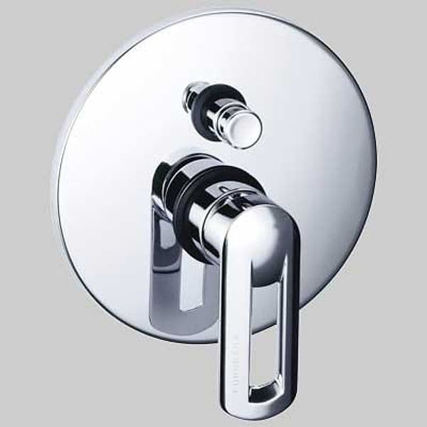 Rubinetto Miscelatore Doccia Incasso con Deviatore Neva Cromo Eurorama - 2