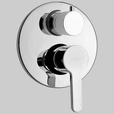 Rubinetto Miscelatore Doccia Incasso con Deviatore Hornet Cromo Paini - 2