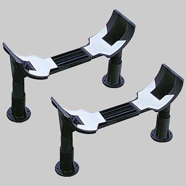 Coppia Piedini Vasca in PVC Made in Italy - 2
