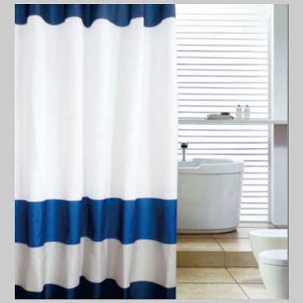 Tenda Doccia Ideal in Tessuto Poliestere 180 x 200 Cardinale - 2